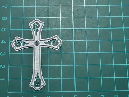 Cross metal die cutter - cross,