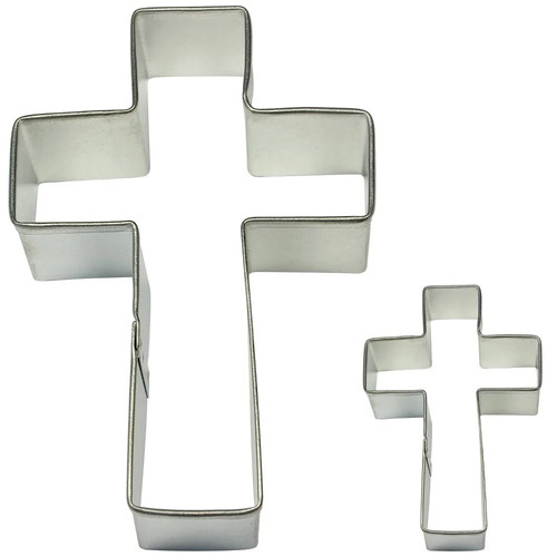 Cross cake and cookie cutter - cake,