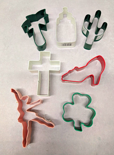 7pc metal cookie cutters - 7pc,