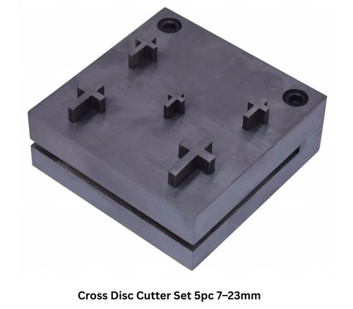 Cross disc cutter set 5pc - disc,