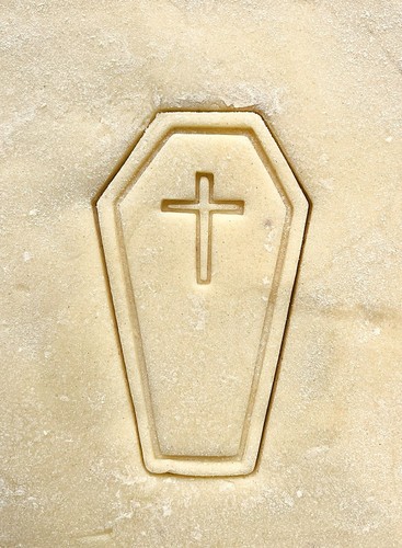 Coffin halloween cookie - halloween,