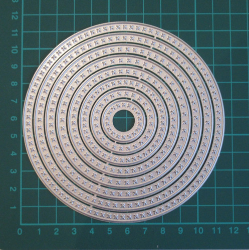 Piece circles metal - circles, cutting