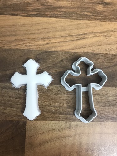 Cross cookie cutter 75mm - cross,