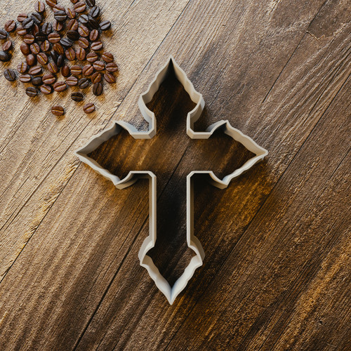 Holy cross crucifix cookie - cross,