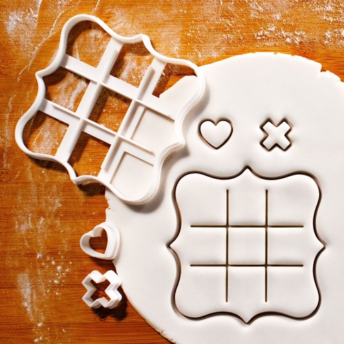Tic tac toe - tic, cookie