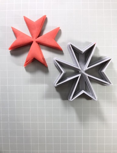 John maltese cross cookie - cross, |