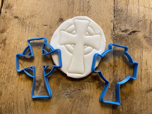 Celtic cross cookie - celtic, cookie/