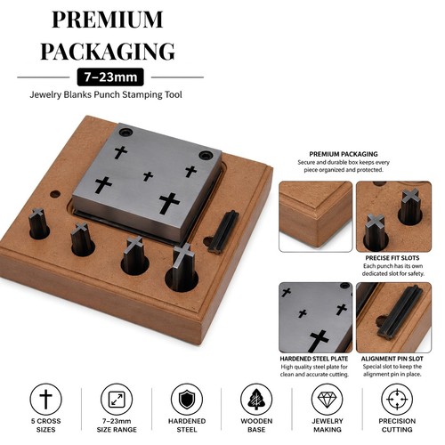 Cross shape disc cutter - shape, set