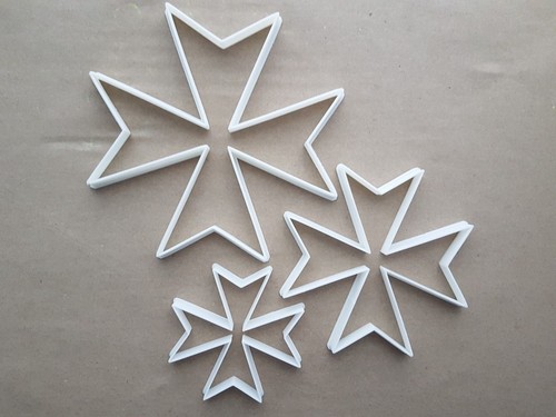 Maltese cross saint john shape - maltese,