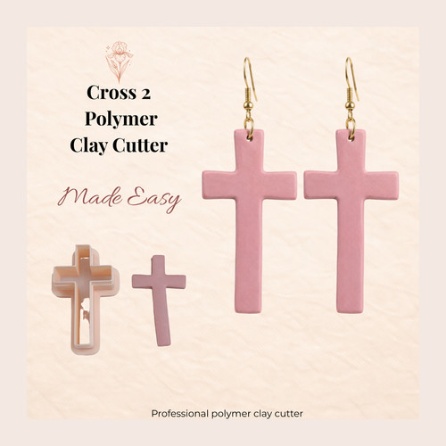 Cross polymer clay cutter - 2,