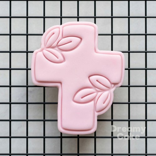 Cross with leaves - cross,